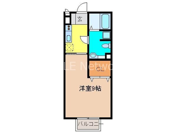 サングリーン高島の物件間取画像